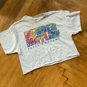 Dunder Mifflin crop top